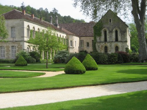 Fontenay, Abatija, Unesco, Côte-Dor, France, Burgundija