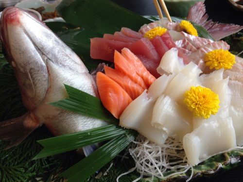Maistas, Japonija, Japonijos Maistas, Sashimi, Raudonasis Snapper, Šviežias, Lazdelės, Žuvis