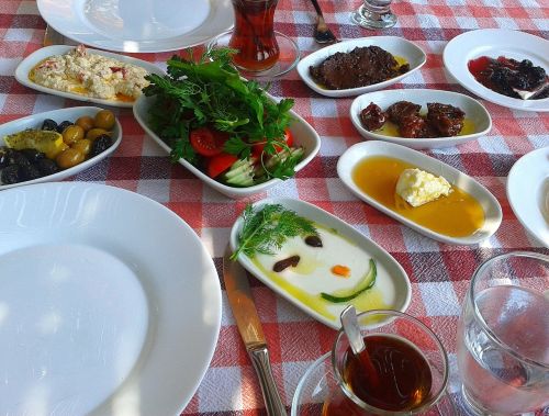Maistas, Maistas, Pusryčiai, Turkish