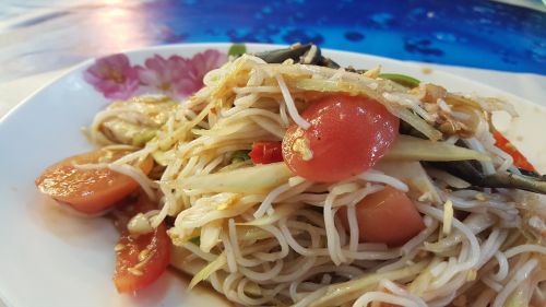 Maistas, Papajos Salotos, Thaifood