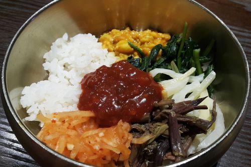 Maistas, Pietauti, Bibimbap, Korėjiečių Kalba, Korėjiečių Maistas, Ryžiai, Bobas