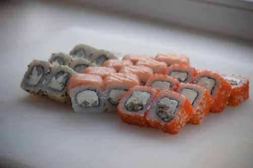 Maistas, Ritinėliai, Sushi, Japanese, Virtuvė