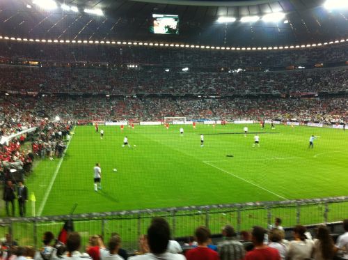 Futbolas, Vokietija, Austria, Allianz Arena