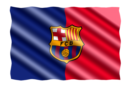 Futbolas, Tarptautinis, Vėliava, Ispanija, Fc Barcelona