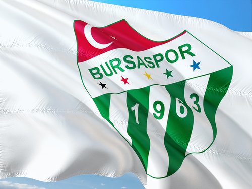 Futbolas,  Tarptautinis,  Turkija,  Sportoto Süperlig,  Vėliava,  Bursaspor