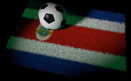 Futbolas, Pasaulio Čempionatas, Kosta Rika, Pasaulio Taurė, Nacionalinės Spalvos, Futbolo Rungtynės, Vėliava, Velėna