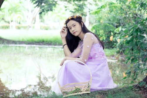 Miško Princesė, Graži Mergina, Mergina Vietnames