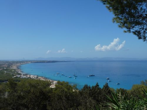 Formentera, Jūra, Mėlynas, Papludimys, Vanduo, Kraštovaizdis, Gamta, Vasara, Costa