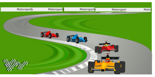 Formulė 1, Formulė 1, Motorsportas, Automobilis, Automobiliai, Racetrack, Lenktynės, Greitkelis, Lenktyniniai Automobiliai, Nemokama Vektorinė Grafika