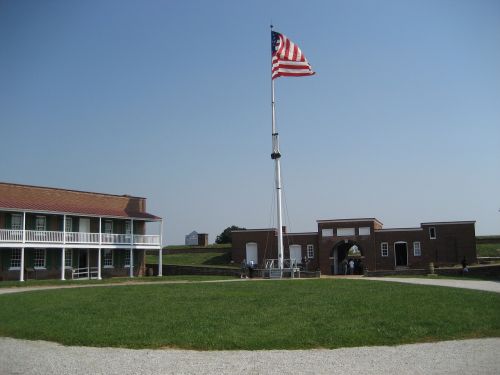 Fort Mchenry, Baltimore, Vėliava, Žvaigždutė Spangled Baneris