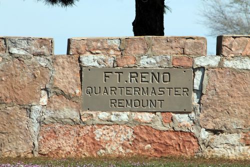 Fort Reno, Quartermaster, Fortas, Tvirtovė, Fortifikacija, Istorinis, Oklahoma, Usa