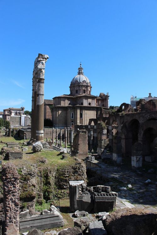 Forumas Romanas, Data, Roma, Italy, Griuvėsiai, Senas