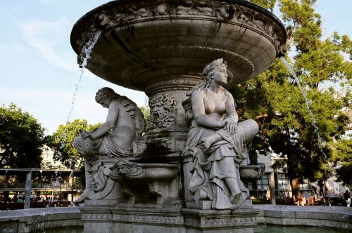 Fontanas, Srautas, Šlapias, Budapest