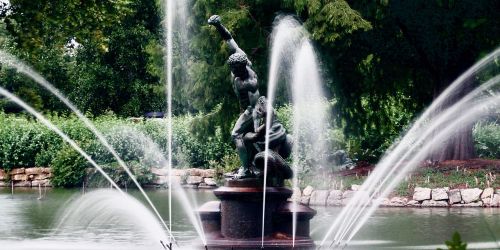 Fontanas, Statula, Kew, Vanduo, Ežeras, Lėtas