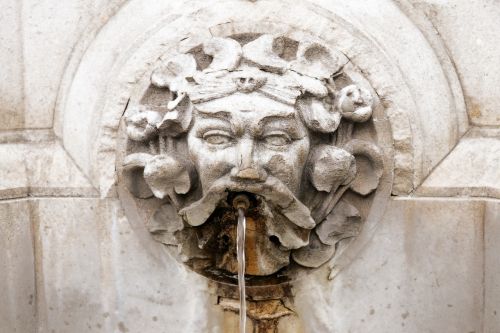 Fontanas, Akmuo, Akmens Skulptūra, Roko Drožyba, Gartendeko, Vandens Žaidimai, Mistinis