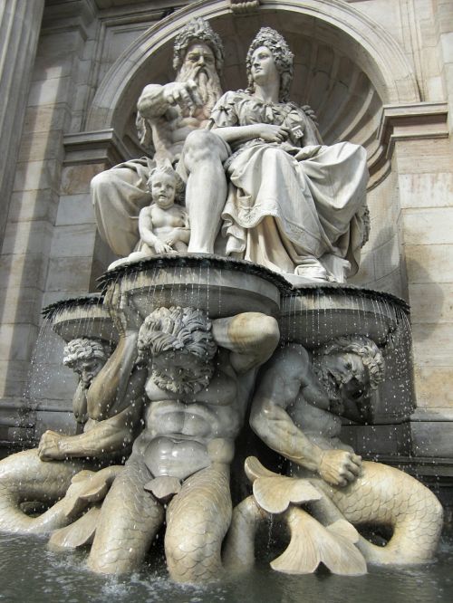 Fontanas, Neptūnas, Vienna, Austria, Skaičiai