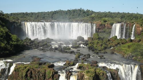 Foz Do Iguaçu, Iguaçu, Krioklys, Vanduo, Bylos, Purkšti, Laukiniai, Cataratas, Sienos, Brazilija, Argentina, Unesco Pasaulio Paveldas