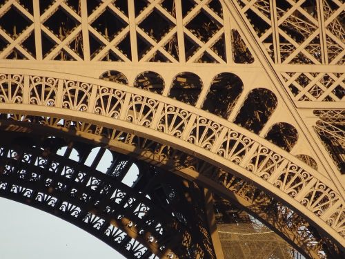 France, Paris, Eifelio Bokštas, Architektūra