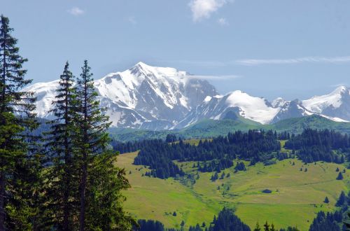 France, Alpės, Mont-Blanc Masyvas, Kalnas, Alpės France, Žygiai, Kraštovaizdis, Sniegas, Aukščiausiojo Lygio Susitikimas, Gamta, Panorama