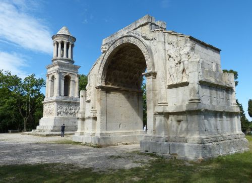 France, St Remy, Provence, Rhône, Pastatas, Romėnų, Senovinis, Senovė, Portalas, Tikslas, Arka, Paminklas, Bokštas, Istoriškai, Mauzoliejus