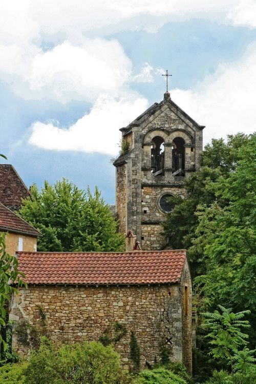 France, Périgord, Dordogne, Bažnyčia
