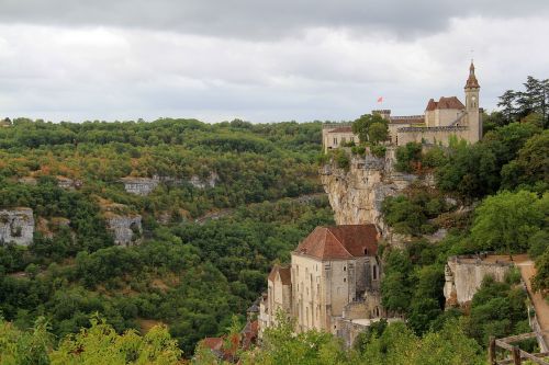 France, Dordogne, Rocamadour