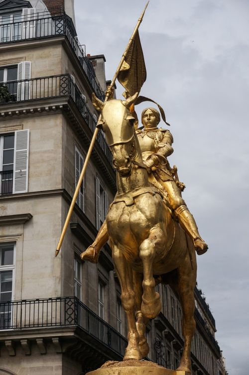 France, Paris, Arkliukas, Architektūra, Statula