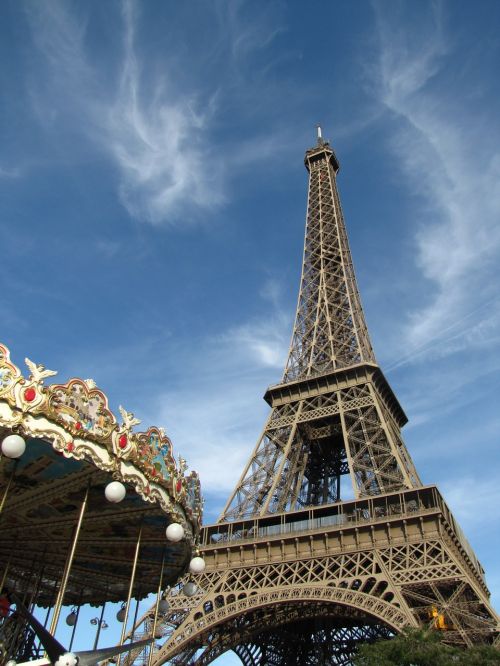 France, Paris, Eifelio Bokštas, Karuselė