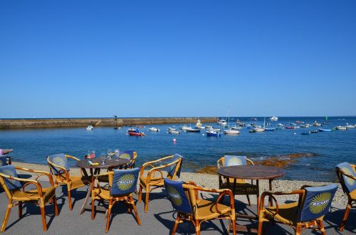 France, Cotentinas, Omonville Spawn, Kava, Restoranas, Pajūryje, Šventė