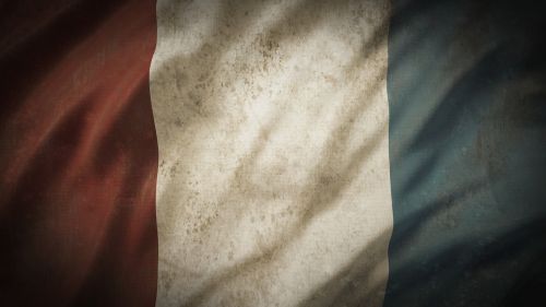 France Flag, France, Vėliava, Sepija, Fonas