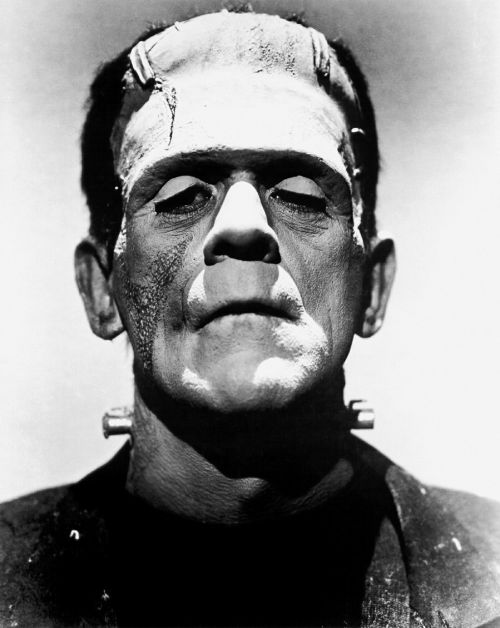 Frankenstein, Monstras, Boris Karloff, Aktorius, Vintage, Filmai, Kino Filmai, Vienspalvis, Juoda Ir Balta, Nuotraukos, Kinas, Holivudas, Baugus, Baisu, Siaubas