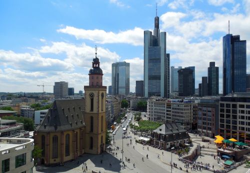 Frankfurtas, Miestas, Panorama