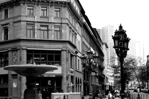 Frankfurtas, Miestas, Centro, Architektūra, Istoriškai, Pastatas