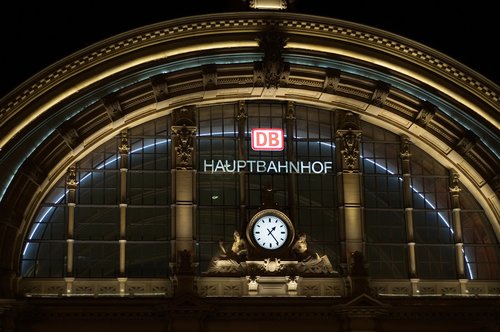 Frankfurtas,  Traukinių Stotis,  Centrinė Stotis,  Architektūra,  Deutsche Bahn