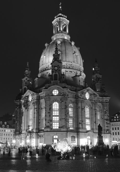 Frauenkirche, Drezdenas, Bažnyčia, Katedra, Vokietija
