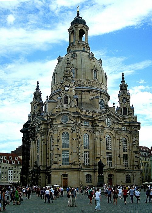 Frauenkirche, Orientyras, Drezdenas, Saksonija