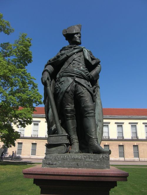 Frederikas Didysis, Statula, Berlynas, Pilis Charlottenburg, Charlottenburg Rūmai, Schlossgarten, Paminklas