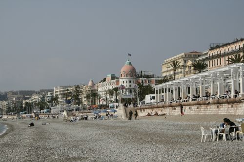 Prancūzijos Riviera, Côte Dazur, Papludimys, Smėlis, Jūra, Šventė