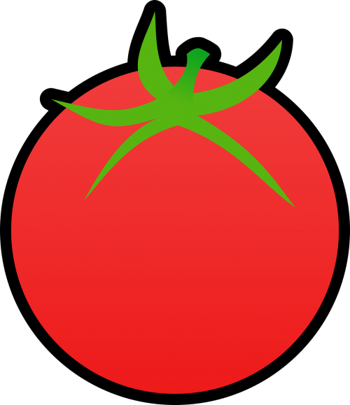 Šviežias, Raudona, Pomidoras, Daržovių, Nemokama Vektorinė Grafika