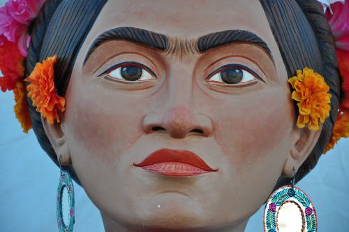 Frida, Dia De Los Muertos, Mirusiųjų Diena, Lapkritis, Apdaila, Meksikietis, Visi, Šventųjų, Muerto, Siūlyti, Ritualas
