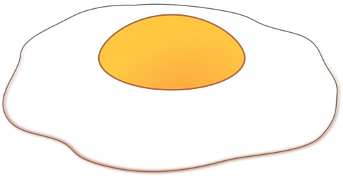 Kiaušinienė, Kiaušinis, Maistas, Baltymas, Virimo, Nemokama Vektorinė Grafika