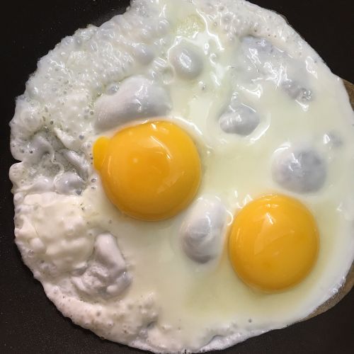 Kiaušinienė, Saulėta Puse Aukštyn, Pusryčiai