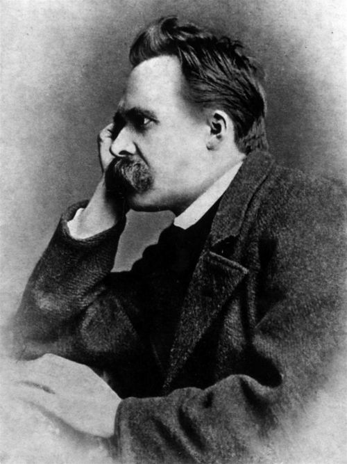 Friedrichas Nietzsche, Vyras, Portretas, 1882, Filosofas, Juoda Ir Balta