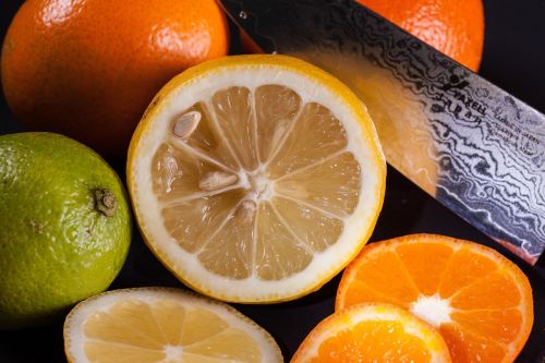 Vaisiai, Peilis, Citrina, Citrusiniai Vaisiai, Oranžinė, Sveikas, Vitaminai, Frisch, Vaisiai