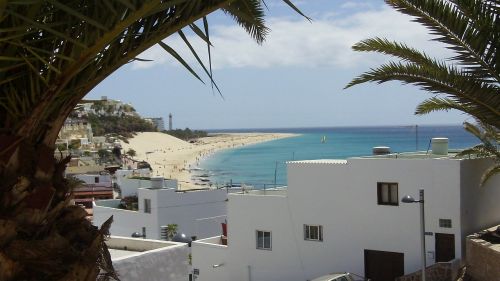 Fuerteventura, Kanarų Salos, Vasara, Jandia, Kranto