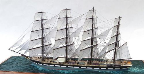Visiškai Suklastotas Laivo Modelis, Vienuolika Colių Ilgio Korpuso, Ranka Pastatytas