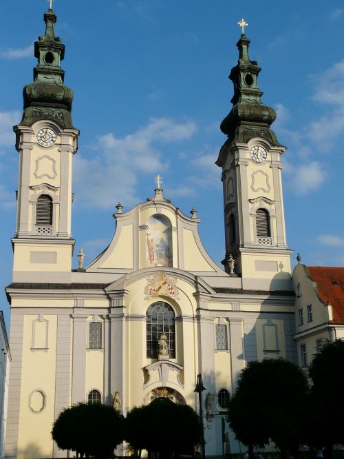 Fürstenzell Uosto Bažnyčia, Bažnyčia, Uosto Bažnyčia, Bažnyčios Šereliai, Fürstenzell, Vienuolynas, Pastatas, Architektūra, Tikėjimas, Krikščionybė