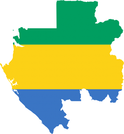 Gabonas, Vėliava, Žemėlapis, Geografija, Kontūrai, Afrika, Šalis, Tauta, Sienos, Svg, Figūra, Nemokama Vektorinė Grafika