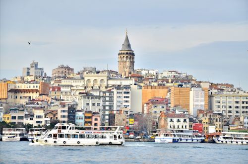 Galata, Istanbulas, Turkija, Bokštas