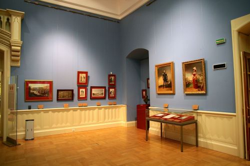Tapybos Galerija,  Muziejus,  Mėlynas,  Kambarys,  Maskva